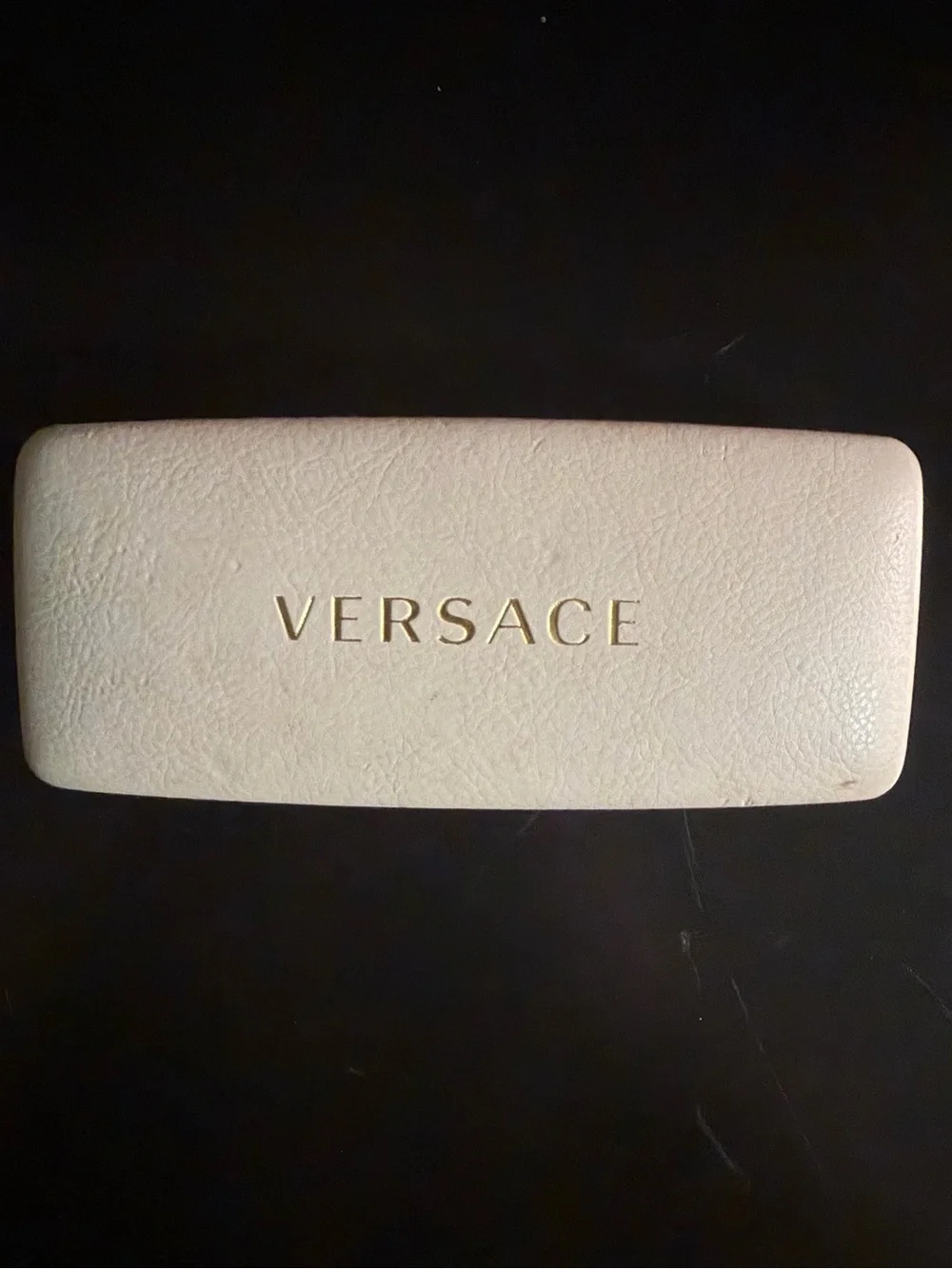 NEW Versace VE3180 Opal Beige Cat-Eye Eyeglasses + Original Case